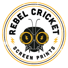 Rebel Cricket Screen Prints