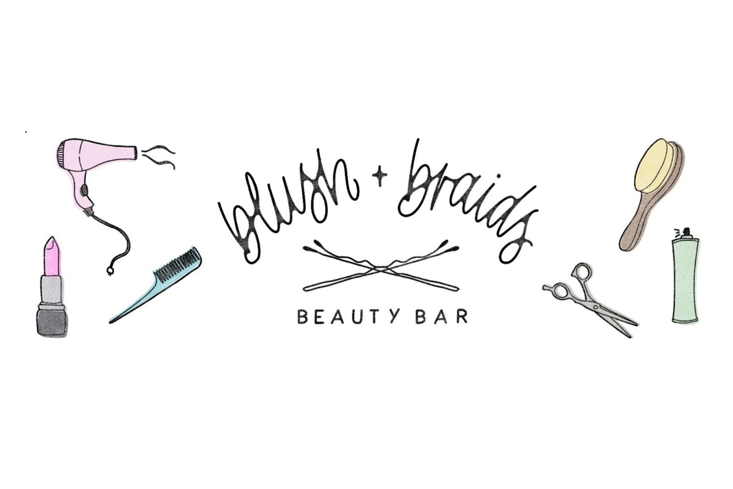 Blush and Braids Beauty Bar